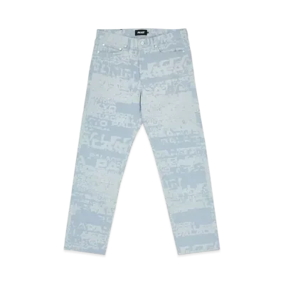 PALACE CITIES JACQUARD TROUSER "Blue"