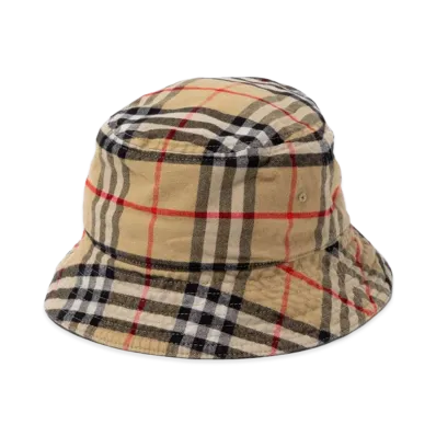 Burberry Women's Classic Bucket Hat "Archive Beige"