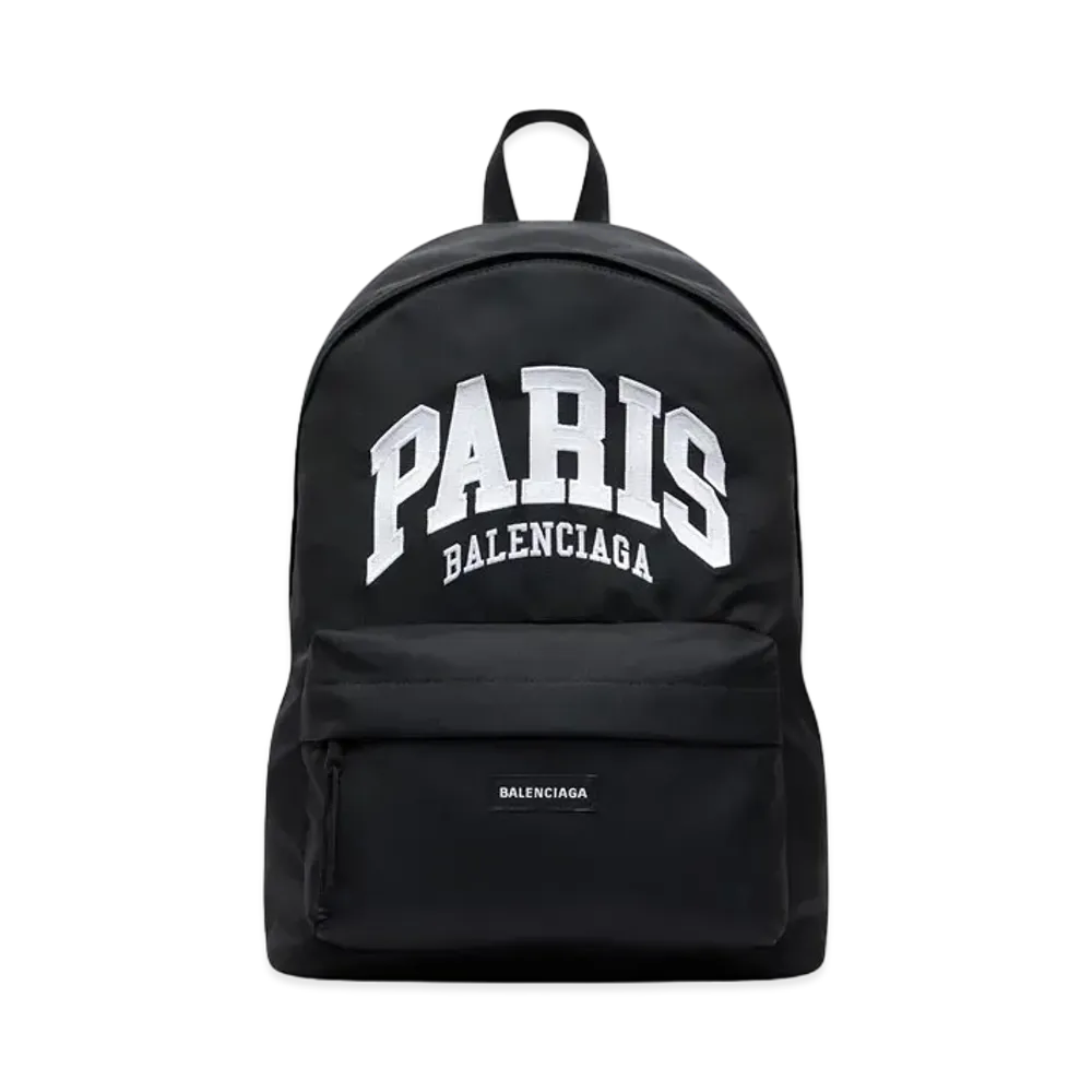 BALENCIAGA Cities Paris Explorer Backpack "Black"