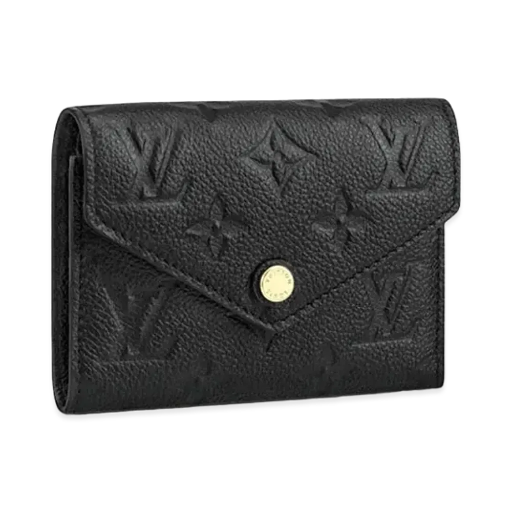 Louis Vuitton Victorine Wallet Monogram Empreinte "Noir"
