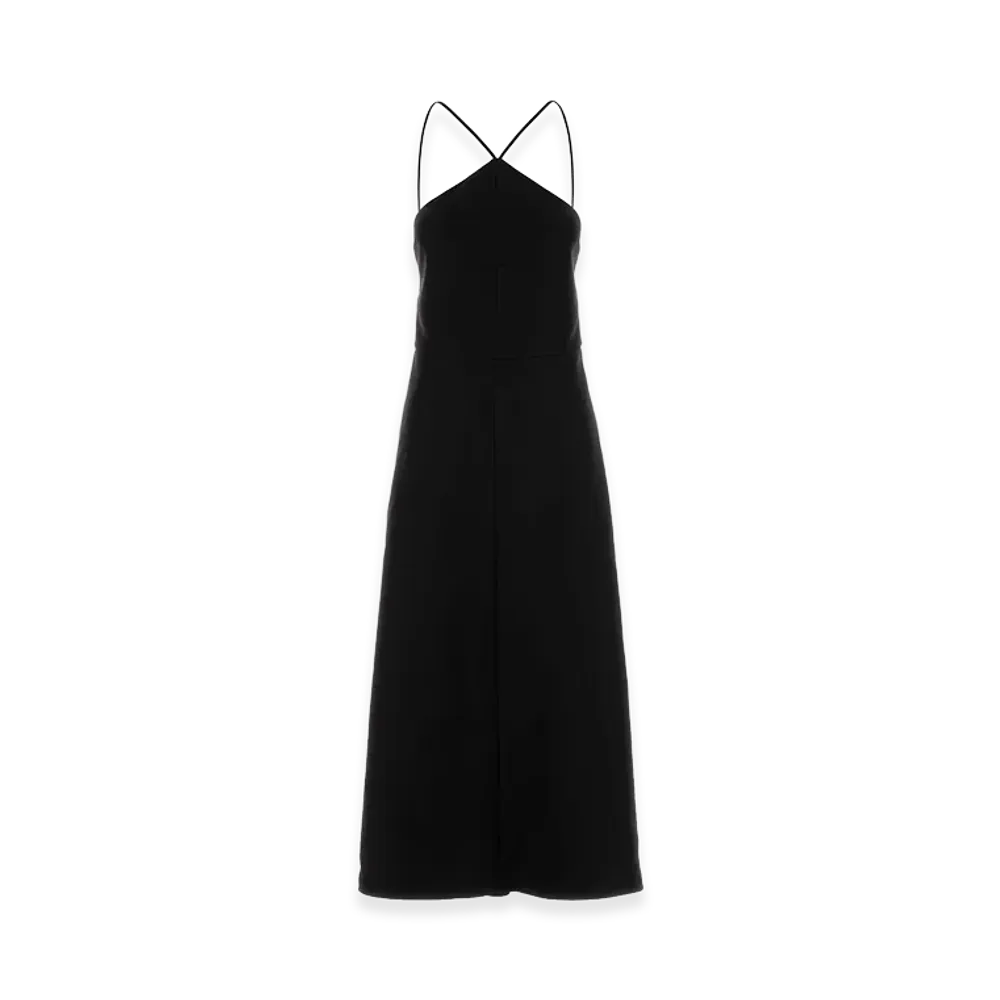 Jil Sander Women's Silk Blend Dress "Black"