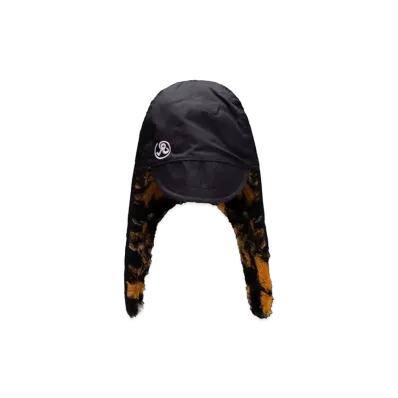 Richardson Wild Dog Waxed Trapper Hat "Black"