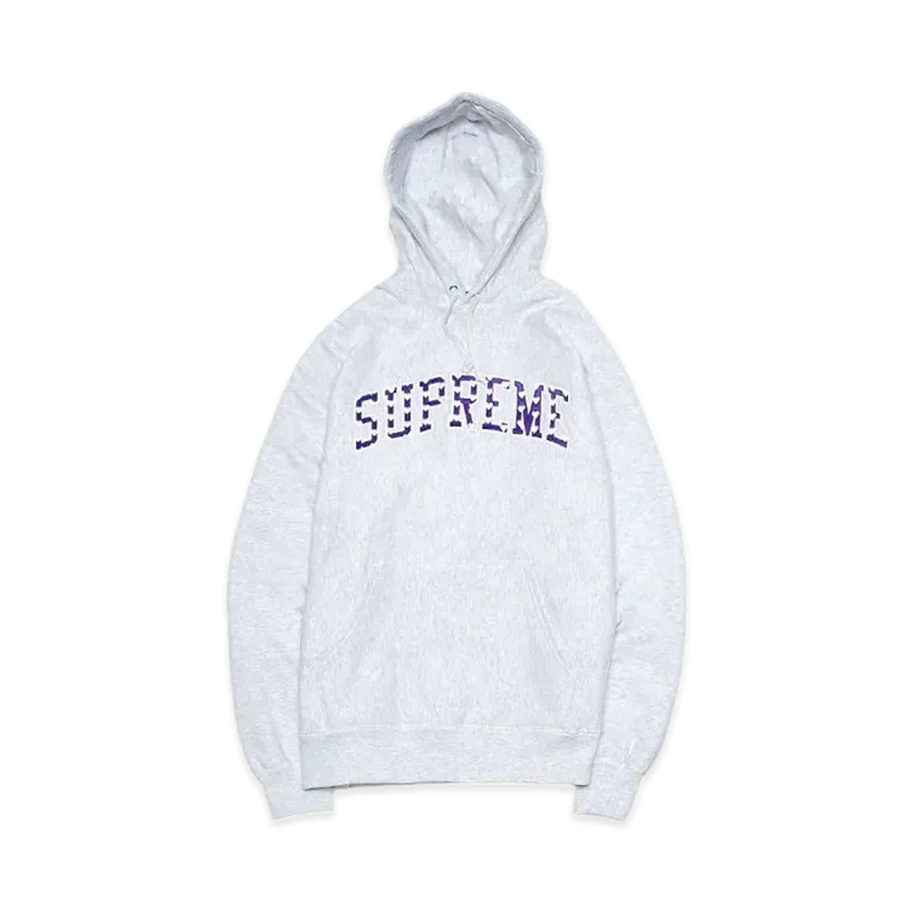 Supreme Hearts Arc Hooded Sweatshirt "Grey" (21SS)