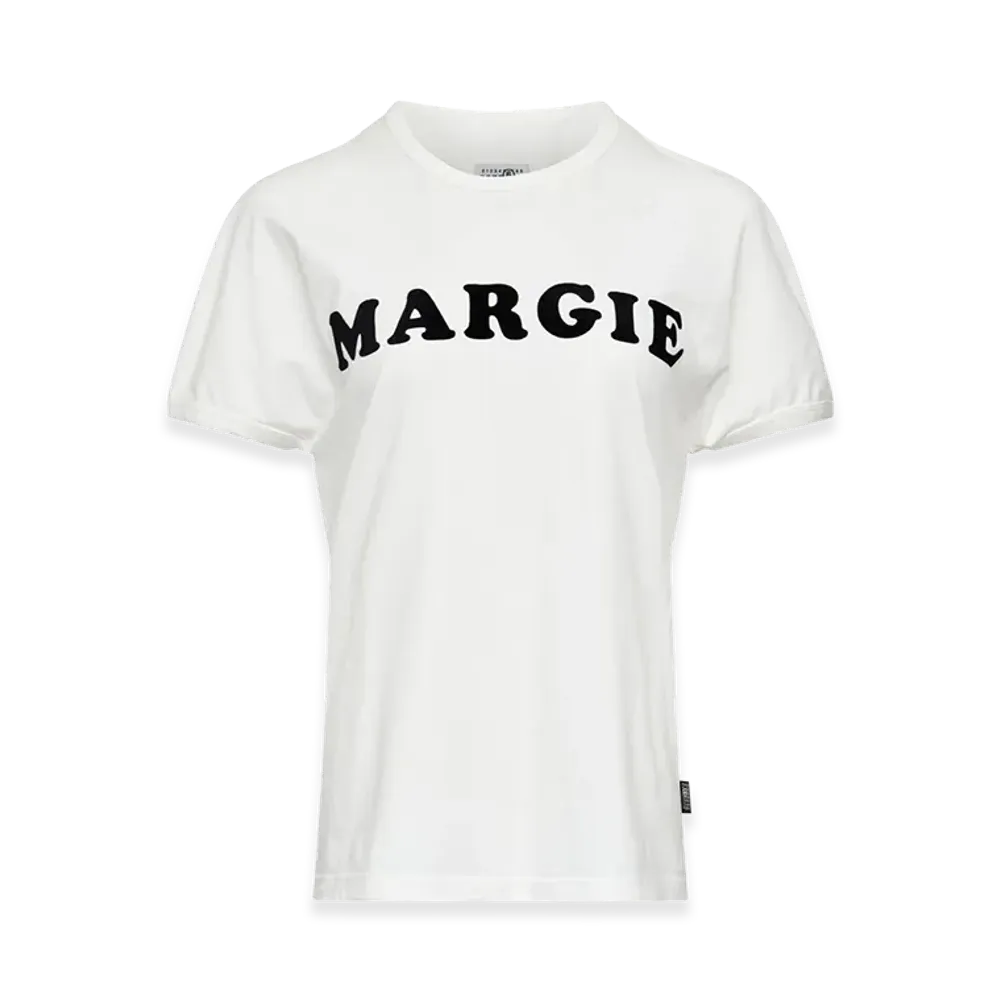 MM6 Maison Margiela Women's Arc Print T-Shirt "White"