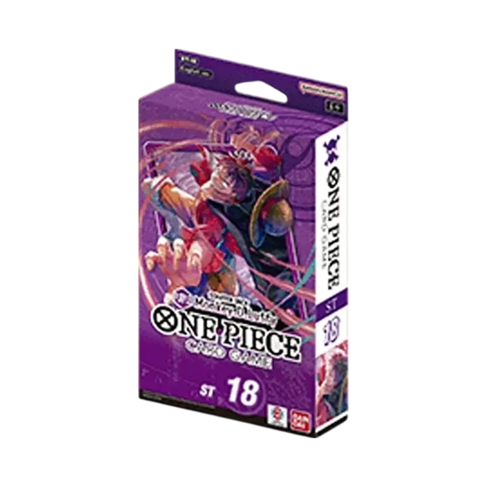 ワンピースカードゲーム スタートデッキ「紫 モンキー・D・ルフィ」英語版