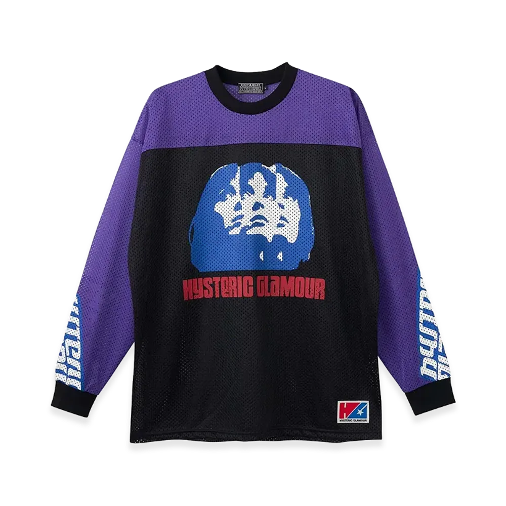 HYSTERIC GLAMOUR Multi Woman MOTO Tee "Black"