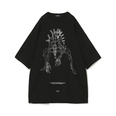 EVANGELION × UNDERCOVER T-SHIRT "Black"
