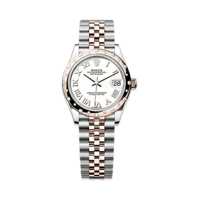 ROLEX Datejust 31mm Oystersteel & Everose Gold Diamond 278341RBR "White"