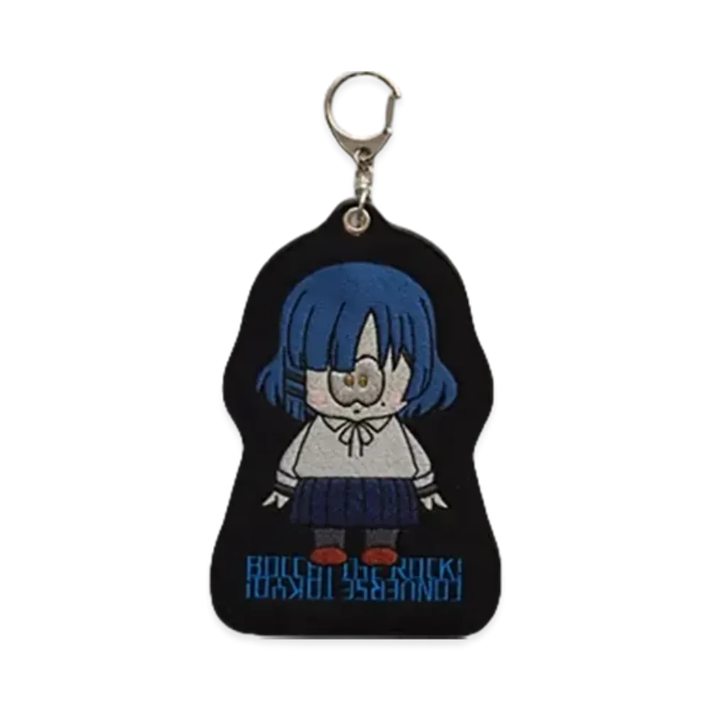 Converse x Bocchi The Rock! Human Robot Embroidery Poach Charm "Blue"