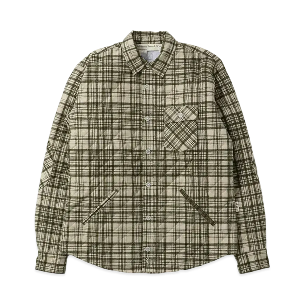UNION Abc. Alumni Plaid Overshirt "Green"