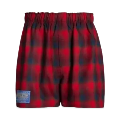 Maison Margiela Pendleton Shorts "Red"