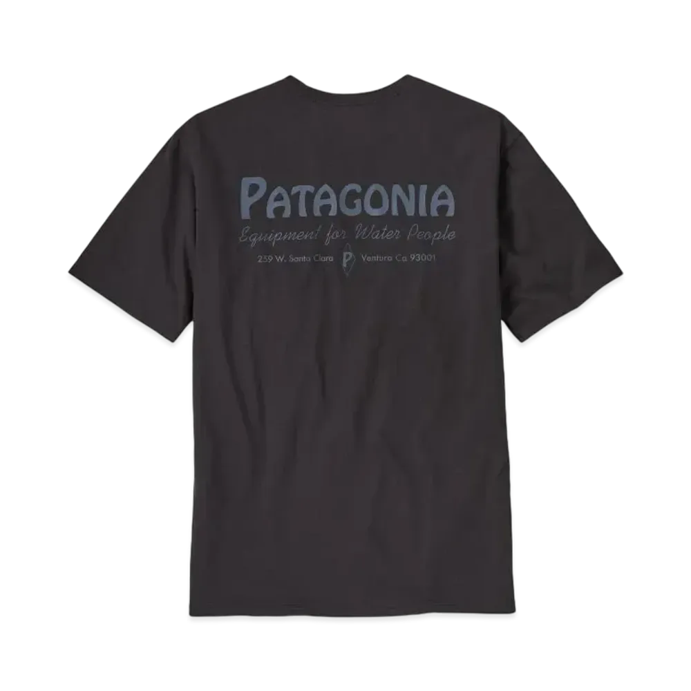 Patagonia Men's Water People Organic Pocket Tee "Black"
