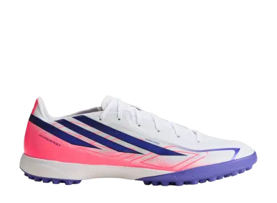 adidas F50 Hyperfast League Turf "Cloud White/Solar Purple"
