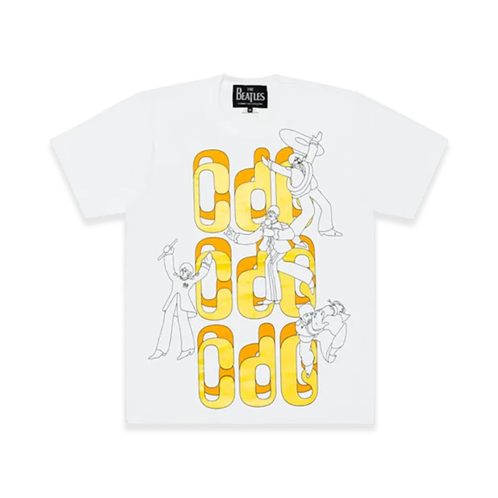 COMME des GARCONS x The Beatles T-Shirt "White"
