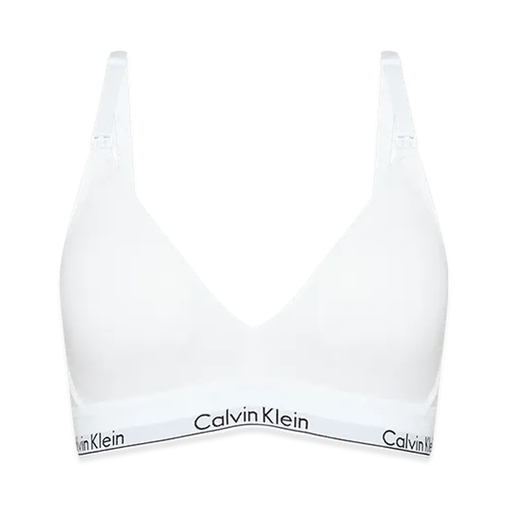 Calvin Klein Maternity Lightly Lined Triangle "White"