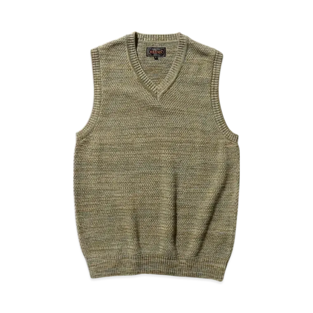 BEAMS Mesh Vest "Olive"