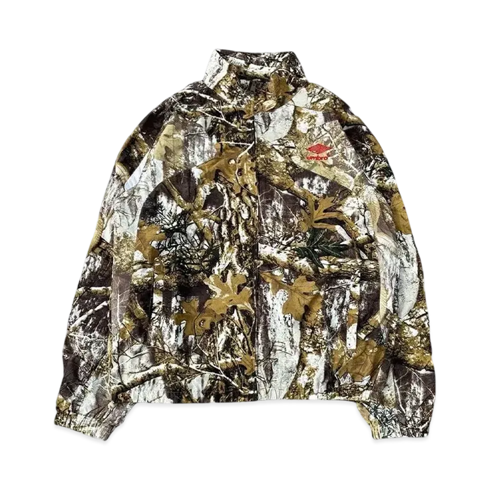 9090 umbro x 9090 Tech Nylon Jacket "REAL TREE"