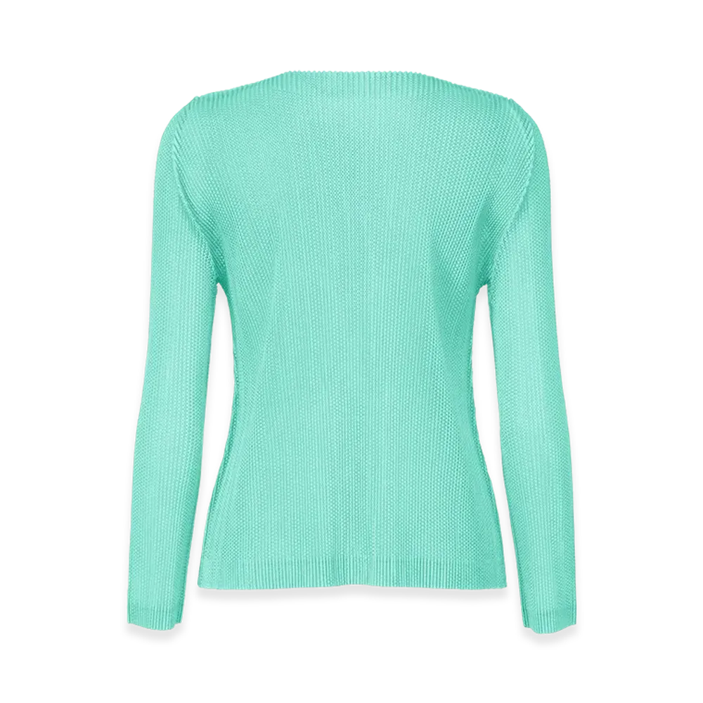 PLEATS PLEASE ISSEY MIYAKE Tatami April "Aqua Blue"