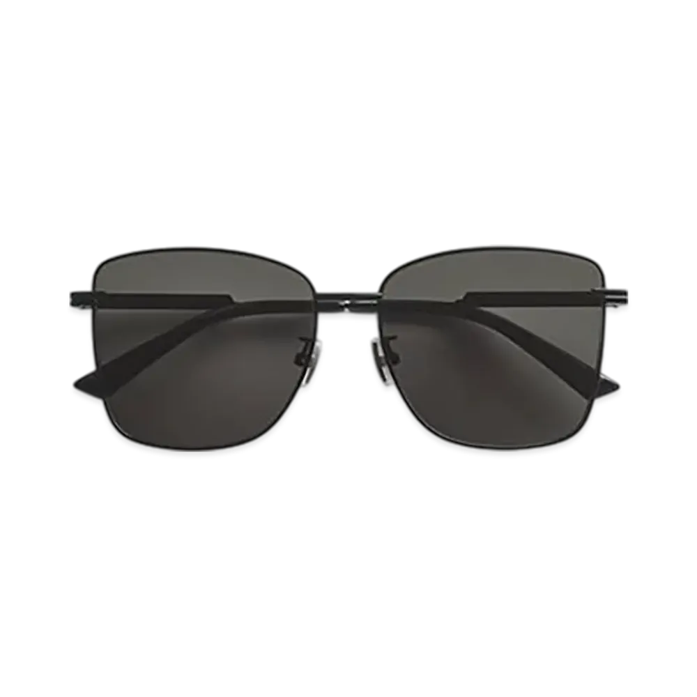 Bottega Veneta Classic Square Sunglasses "Black/Gray"