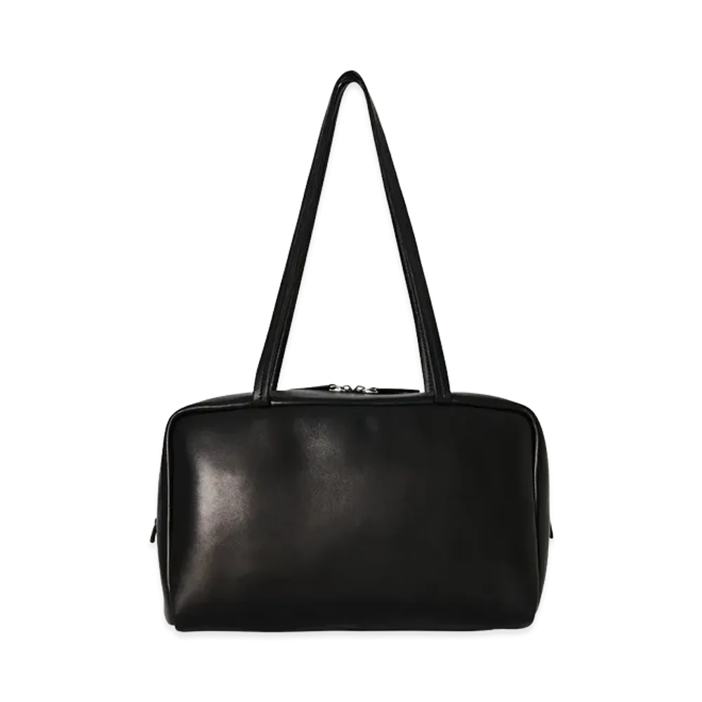 The Row Women's Astra Leather Bowling Bag "Black"