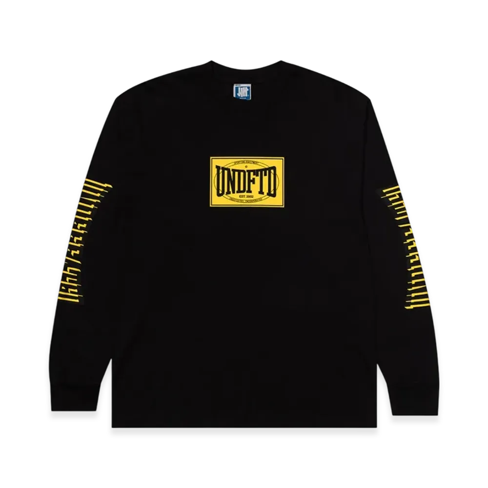 UNDEFEATED Knockout L/S Tee "Black"