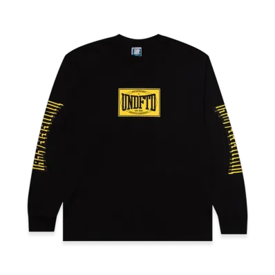 UNDEFEATED Knockout L/S Tee "Black"