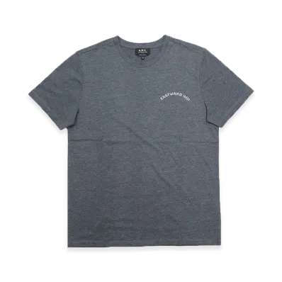A.P.C. Eastward Oh H T-Shirt "Marine Chine"