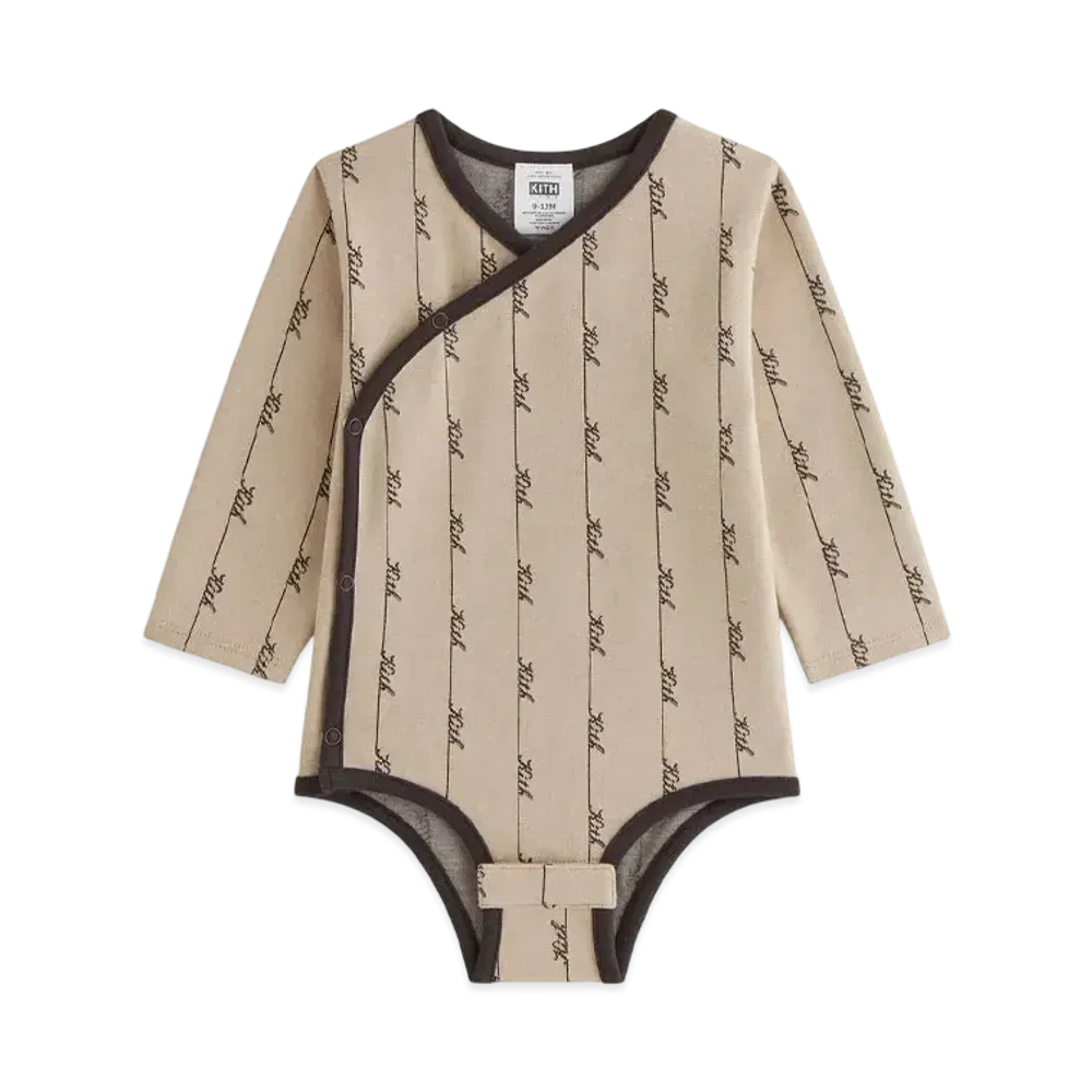 Kith Kithmas Baby Monogram Gift Set "Canvas"