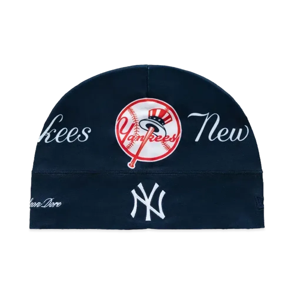 Aime Leon Dore x New Era Yankees Fleece Skull Cap "Navy"