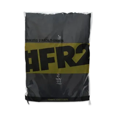FR2 Tagless T-Shirt 2-Pack "Black"