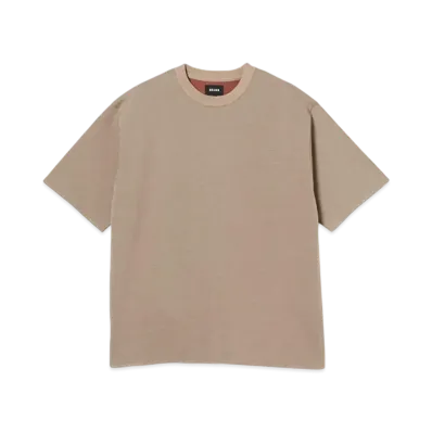 BEAMS Kanoko Jersey Crew Neck "Beige"