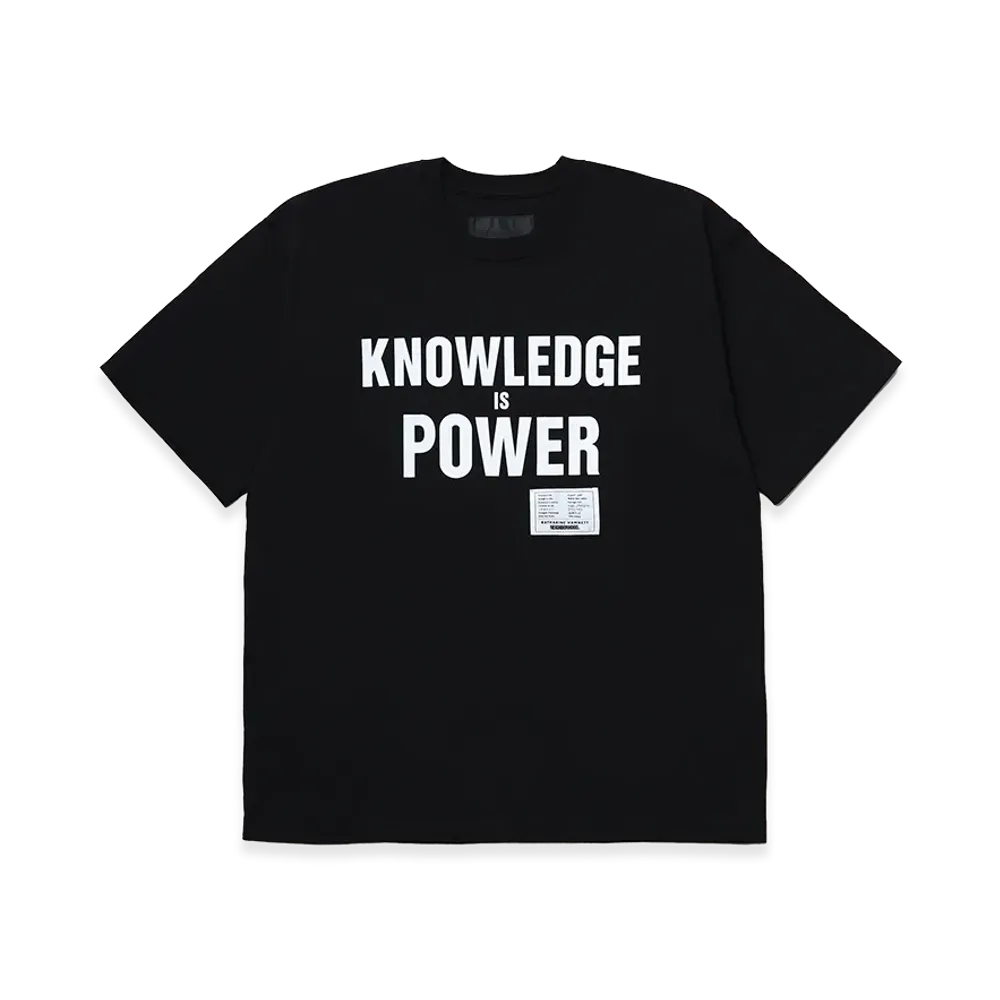 NEIGHBORHOOD x KATHARINE HAMNETT Crewneck SS-4 "Black"