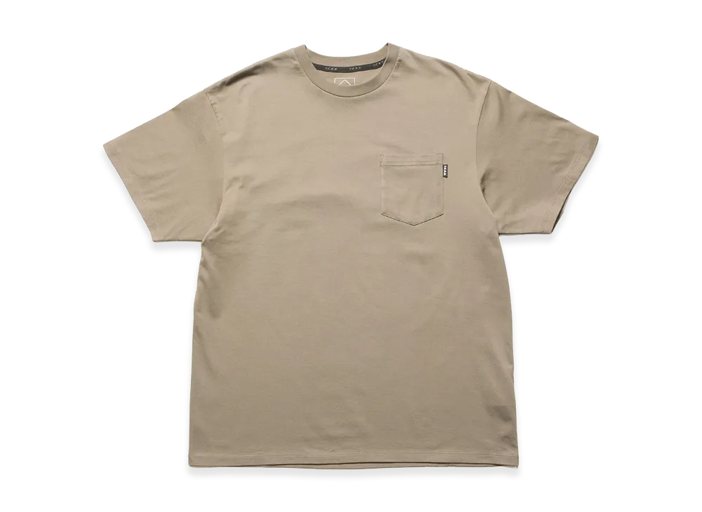 F.C.Real Bristol Origin Pocket Tee "Greige"