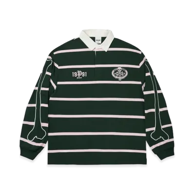 PALACE Skull Crest Rugby "Racey Green"