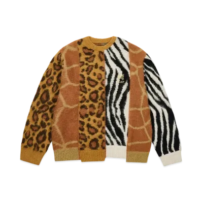 PALACE x NEEDLES Hairy Animal Knit "Multi Animal"