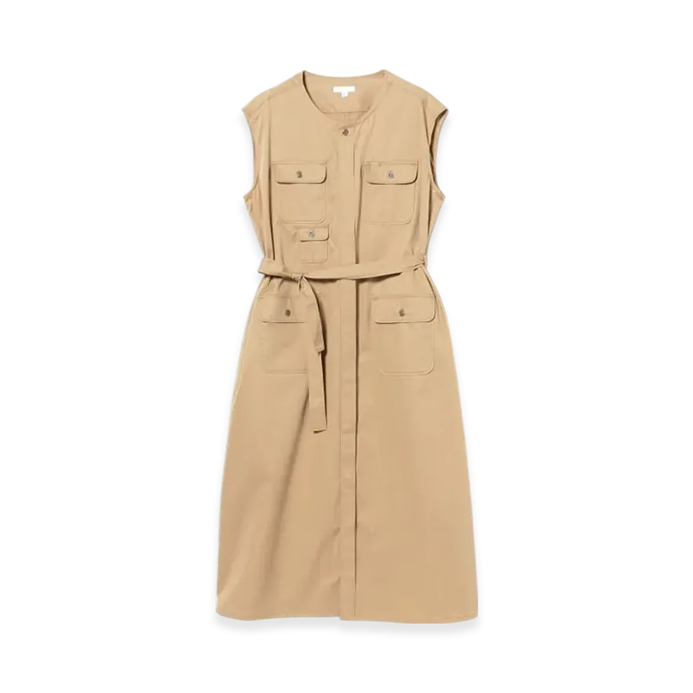 ENGINEERED GARMENTS Engineered Garmrnts / Bush Dress "Khaki Cotton Superfine T"