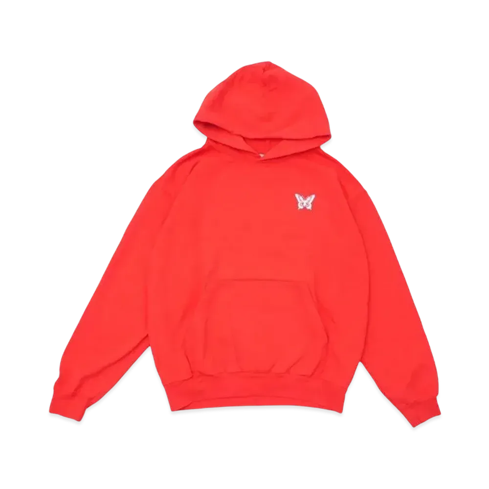 Girls Don't Cry Butterfly Hoody "Red"