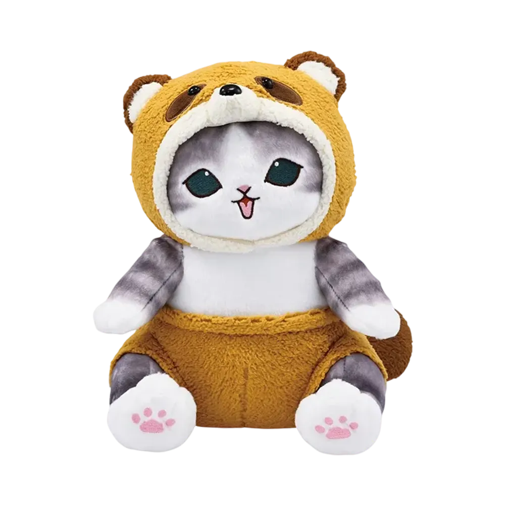 BANDAI "Ichiban Kuji" -mofusand ~A warm day for cats~- Last One Prize Tanuki Nyan Nakayoshi Plush