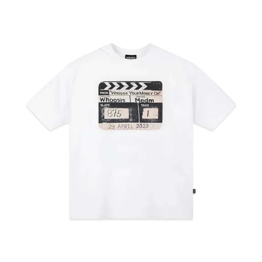 MR. ENJOY DA MONEY x WHOOSIS Record Board Tee "White"