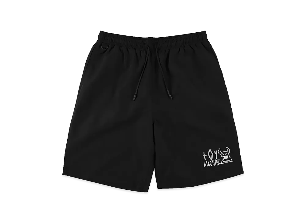 WIND AND SEA x Toy Machine Toymonster Shorts "Black"