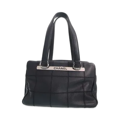 CHANEL Chocolate Bar Mini Boston "Black"