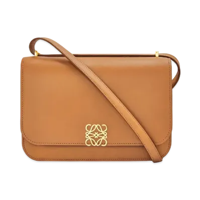 LOEWE Goya Bag In Silk Calfskin "Warm Desert"
