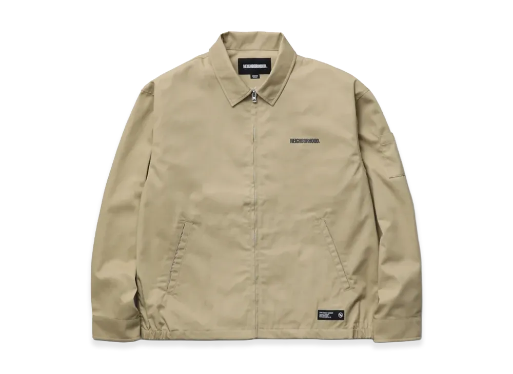 NEIGHBORHOOD Zip Work Jacket-2 "Beige"