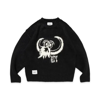 WTAPS Crew Neck BVO / Sweater / WOPL "Black"