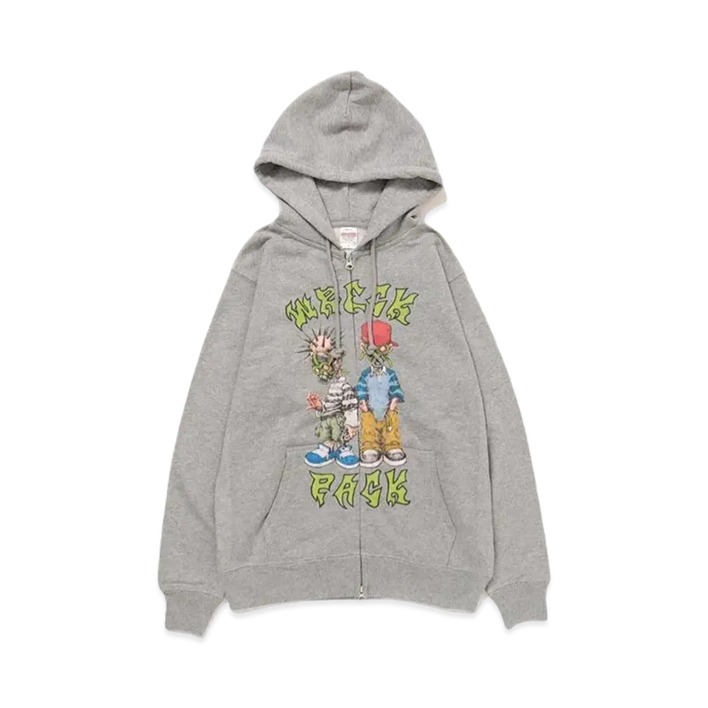 BEAMS FUTURE ARCHIVE x WRECK PACK Zip HD "Gray"
