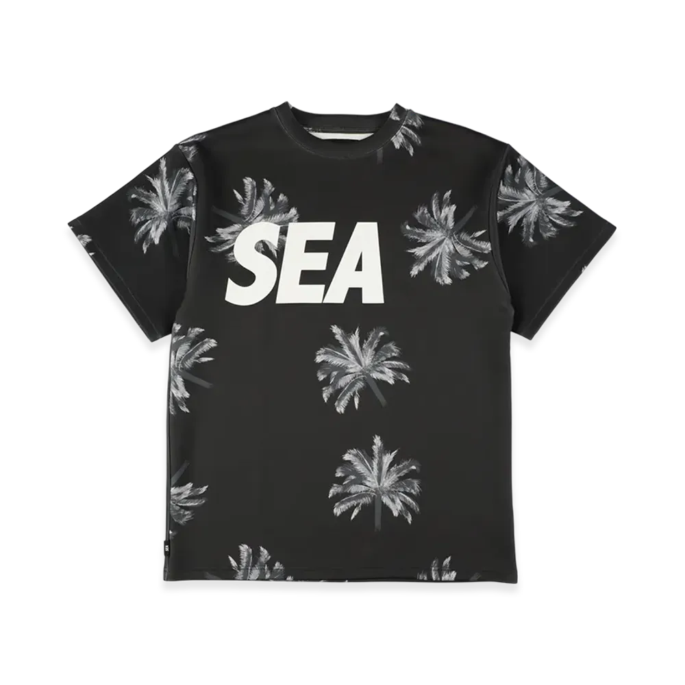 WIND AND SEA Palm Tree S/S Tee "Black"