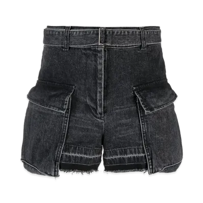 sacai Women's Shorts "Black"