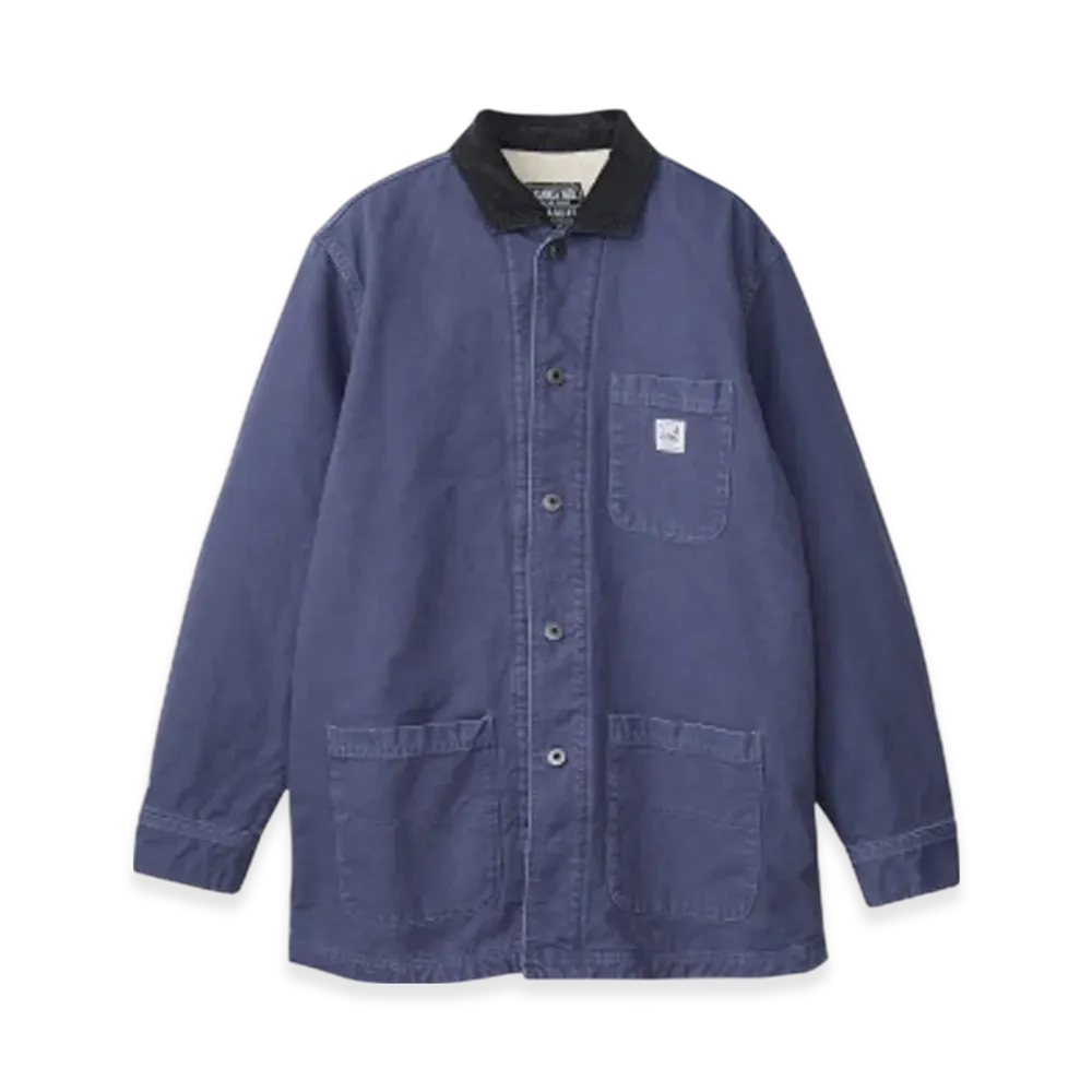 HYSTERIC GLAMOUR Fleece Lined Coverall Jacket "Navy"