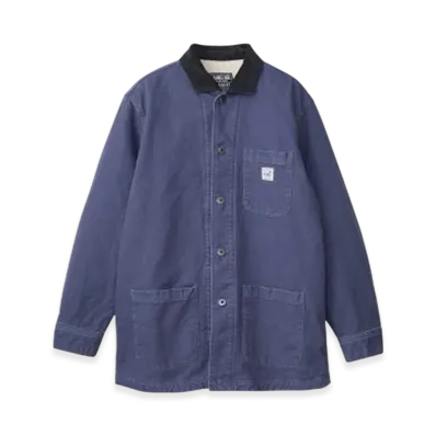 HYSTERIC GLAMOUR Fleece Lined Coverall Jacket "Navy"