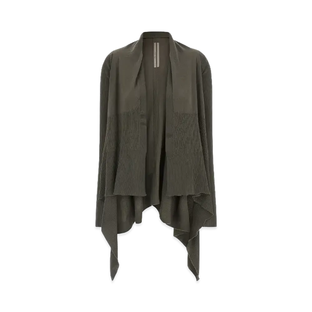 Rick Owens Women's Medium Wrap' Cardigan "Gray"
